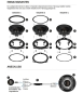Preview: Musway 420 Watt 3-Wege-Set Subwoofer Lautsprecher BMW E- und F-Modelle CSB-4.2C + CSB8W
